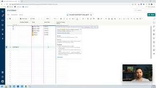 Count Number of Unique Values in 2 Columns in Smartsheet