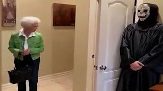 SCARE CAM Pranks Reaction 2024 part 20/Funny Scare Pranks/Jumpscare/Funny Videos/Ultra scare