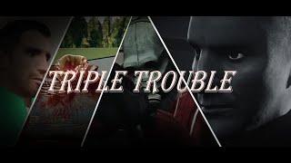 Triple Trouble но это "Закрытый Сервер : Вторичный Запуск" | FNF Cover