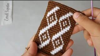 ANNE PATİĞİ YAPILIŞI / TUNUS İŞİ PATİK MODELLERİ / SESLİ ANLATIM / #tunusişipatik #easyknitting