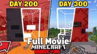 I Survived 300 DAYS Building AUTOMATIC FARMS in Minecraft Hardcore - [Full Movie]