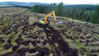 BRACKE P11 on HYUNDAI R140 LCM 9A Planting Trees on Restock