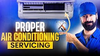 Air Conditioning Service Done Right - Professional Maintenance by Our Technician