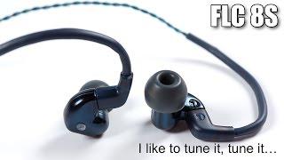 FLC 8S highly customizable hybrid IEMs