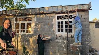 Installing Windows: The Beauty of Grandma's House in Her Dream Garden
