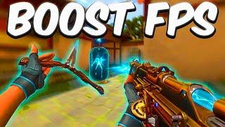 Valorant FPS Boost - How to Boost FPS & Fix Stutters (2024)