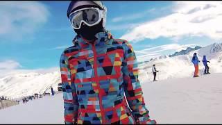 snowboarding