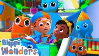 Join The Curiosity Crew! | Blippi Wonders | Best Animal Videos for Kids