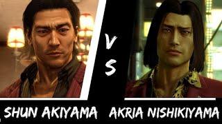 YAKUZA 0/ Shun Akiyama Vs 1988 Akira Nishikiyama/ 龍が如く0 秋山 駿 VS  錦山 彰