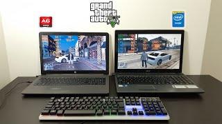 AMD Radeon R4 vs Intel HD Graphics - Grand Theft Auto V - GTA 5