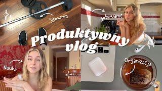 Produktywny vlog  | Jak uczyć się efektywniej? | Motywacja  | Studia   | Treningi  | Dieta 