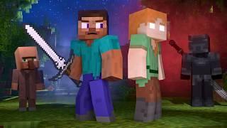 Village Adventure | Alex & Steve Life (Minecraft Animation)