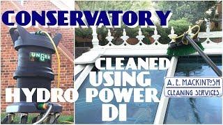 Professional Conservatory Roof Cleaning Using Hydro Power