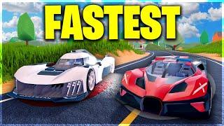 Top 10 FASTEST Roblox Jailbreak Vehicles in 2024