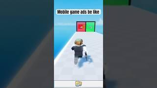 Mobile game ads be like #viral #roblox #CameraKid