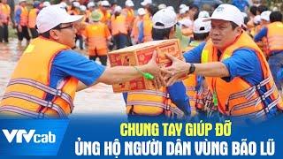 Chung tay giúp đỡ, ủng hộ người dân vùng bão lũ