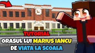 CUM SA INTRI in ORASUL Lui MARIUS IANCU de Minecraft VIATA LA SCOALA (TUTORIAL)