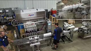 Apex Filling Systems- 4 Head Pro Series Gravity Filler for Bike Brite