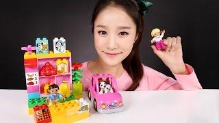 캐리의 레고 듀플로 슈퍼마켓 장난감 놀이 CarrieAndToys