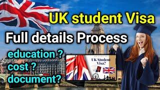 Uk student visa update 2023 ll Uk student visa process step by step from Nepal