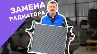 Забудьте о перегреве: Замена радиатора на Volvo XC90 #volvo #пиквольво