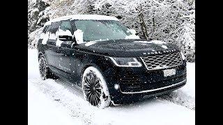 Range Rover Vogue 2019 - 4.4 l. V8 - Test & Review on the Snow