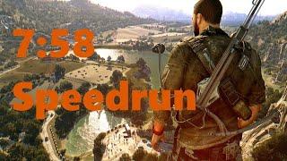 Dying Light: The Following Speedrun OLD World Record (7:58)