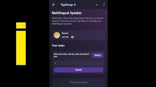 Multilingual Speaker | Tapswap Code | Top Ways to Earn Big as a Multilingual Speaker