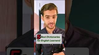 5 Best Dictionaries for English Learners| Must Watch 