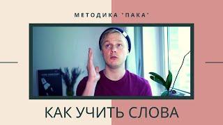 Как учить НЕМЕЦКИЕ слова по методике Пака