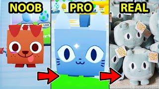 Noob VS Pro VS Real Life - Roblox Pet Simulator X Version