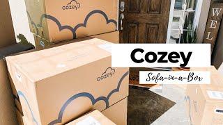 Cozey "Sofa In A Box" Unboxing and Room Refresh