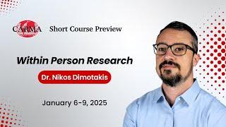 Within Person Research with Dr. Nikos Dimotakis