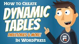 How to Make Dynamic Tables in WordPress