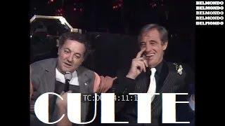 Jean Paul Belmondo Et Coluche Bourrés / Rushs Non Coupés (Interview En Intégralité) RARE et CULTE