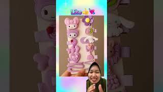 JEPIT RAMBUT FAVORIT #pink #barbie #aesthetic #preppy #diy