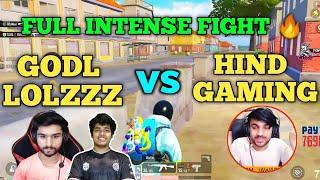 Godl Lolzzz vs Hind Gaming full intense fight in star Scrims | Bgmi Live | Arthur | Pubg mobile