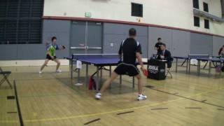 Open Singles Quarter Final Weijian Zhang vs. Rocky Wang Game2