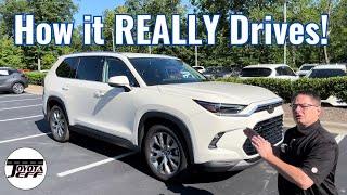 2024 Toyota Grand Highlander Review & Drive: Key Features and Impressions!