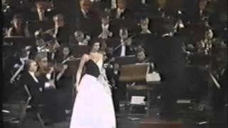 Tu che le vanità Don Carlo Verdi Rosalind Plowright. Carreras, Domingo, Baltsa. Verona 1985