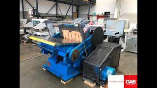 used Crosland Avoplaten Type AVO C 52   hand fed platen die cutter for sale   Gab Supplies Ltd