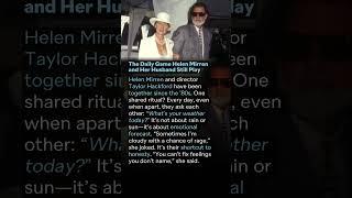 The Daily Game Helen Mirren and Her Husband Still Play