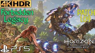 Forbidden Legacy - Horizon Forbidden West Update 1.09 Patch PS5 Gameplay 4K 60FPS HDR No Commentary