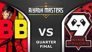 BB vs 9 PANDAS - IMPRESSIVE UPPER BRACKET! - RIYADH MASTERS 2023 Dota 2 Highlights