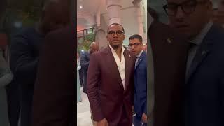 Mister Samuel Eto’o dans les couloirs