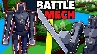 (BATTLE MECH) Roblox FUNNY MOMENTS | Build a Boat for Treasure