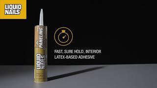 Features - Liquid Nails Paneling, Wood & Form Molding Adhesive