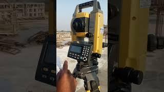 Total Station Surveying work on site #surveyor #Civilengineer //Civil engineer love TS