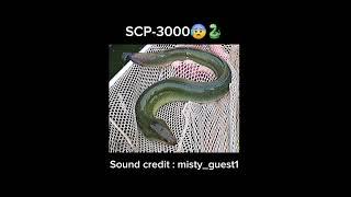 SCP-3000 "Anantashesha" #short #notreal #eel