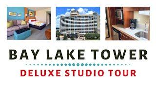 Bay Lake Tower DVC Deluxe Studio Tour | Standard View Studio Tour Room 7107